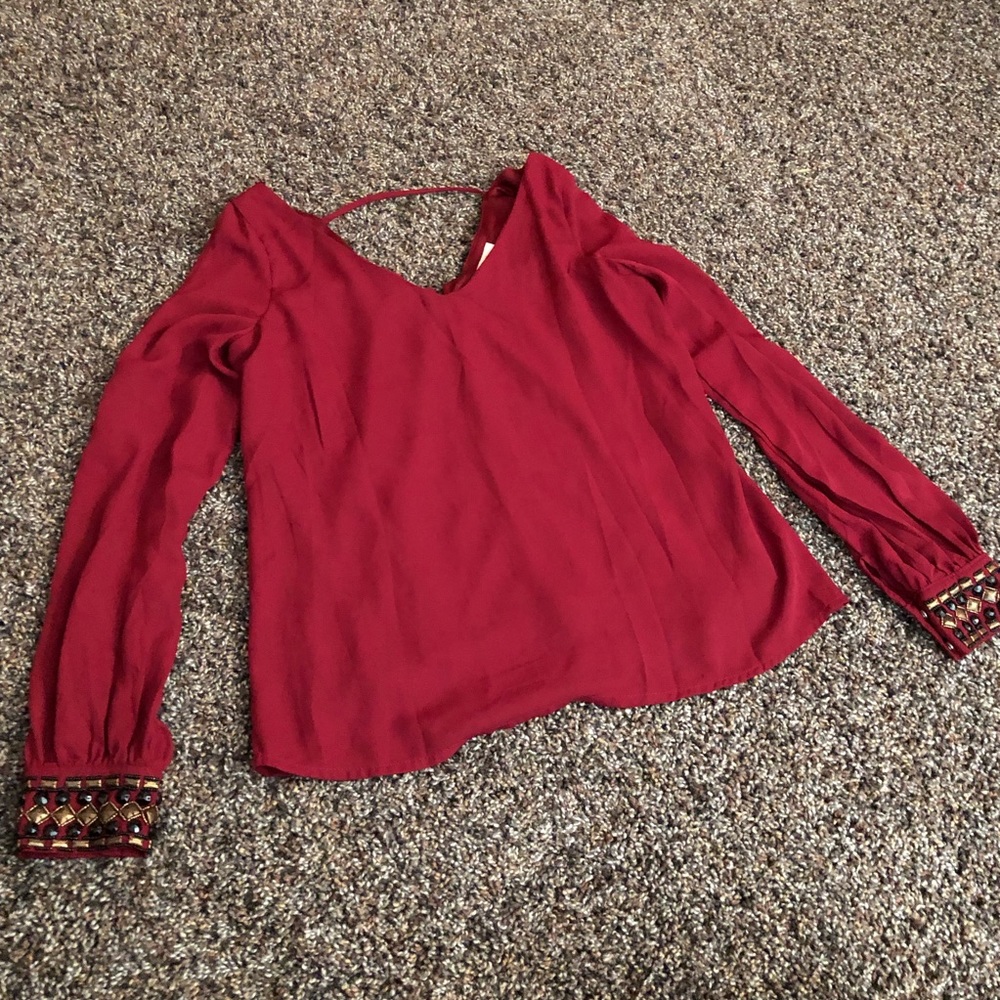 Formal open arm top!